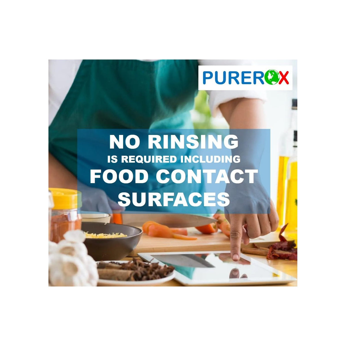 PUREROX disinfectant (16oz, 2pk) Eliminate 99.9999% MRSA, Norovirus, Viruses, Fungus, Bacteria. Hospital Grade. Safe for Use Anywhere. No residue. Suitable for All Surfaces.
