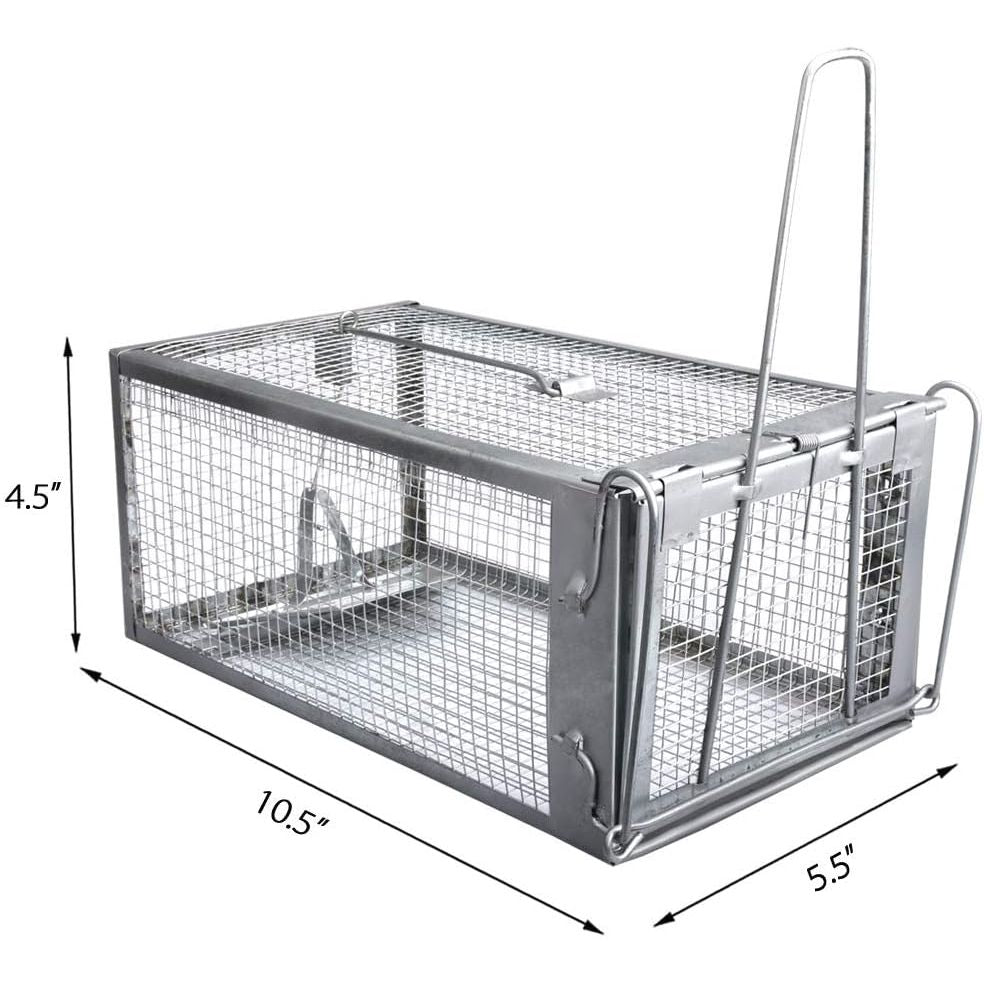 Buy now Gingbau Chipmunk Trap Humane Live Mouse Rat Cage Trap - Small at indiglob india