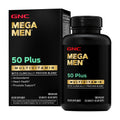 Buy now GNC Mega Men 50 Plus Multivitamin | Antioxidants | Heart Health | Prostate and Circulatory Support | 120 Count at indiglob india