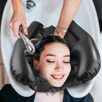 Buy now Hair Washing Tray for Sink at Home, Shampoo Tray, Portable Sink for Washing Hair, Portable Shampoo Bowl for Bedridden, Handicapped, Kids, Seniors, Pregnant, Wheelchair at Kitchen at indiglob india