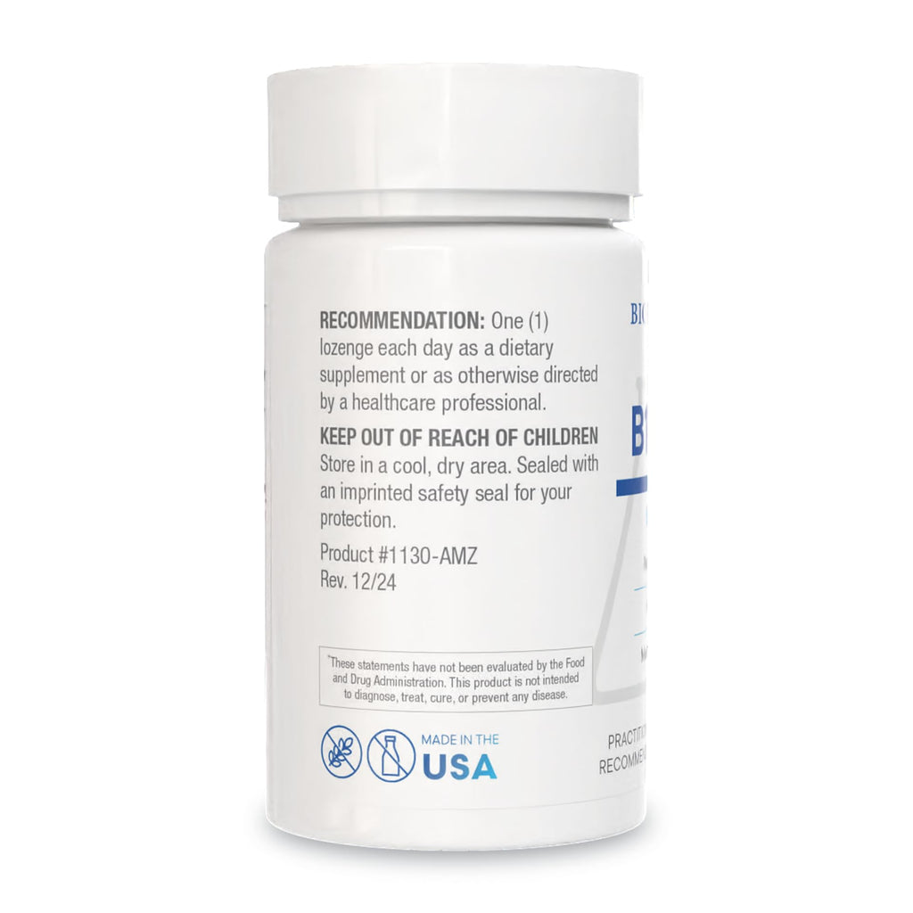 BIOTICS RESEARCH B12-2000™ Vitamin B12 2000 mcg, B6, Folate - 60 Lozenges