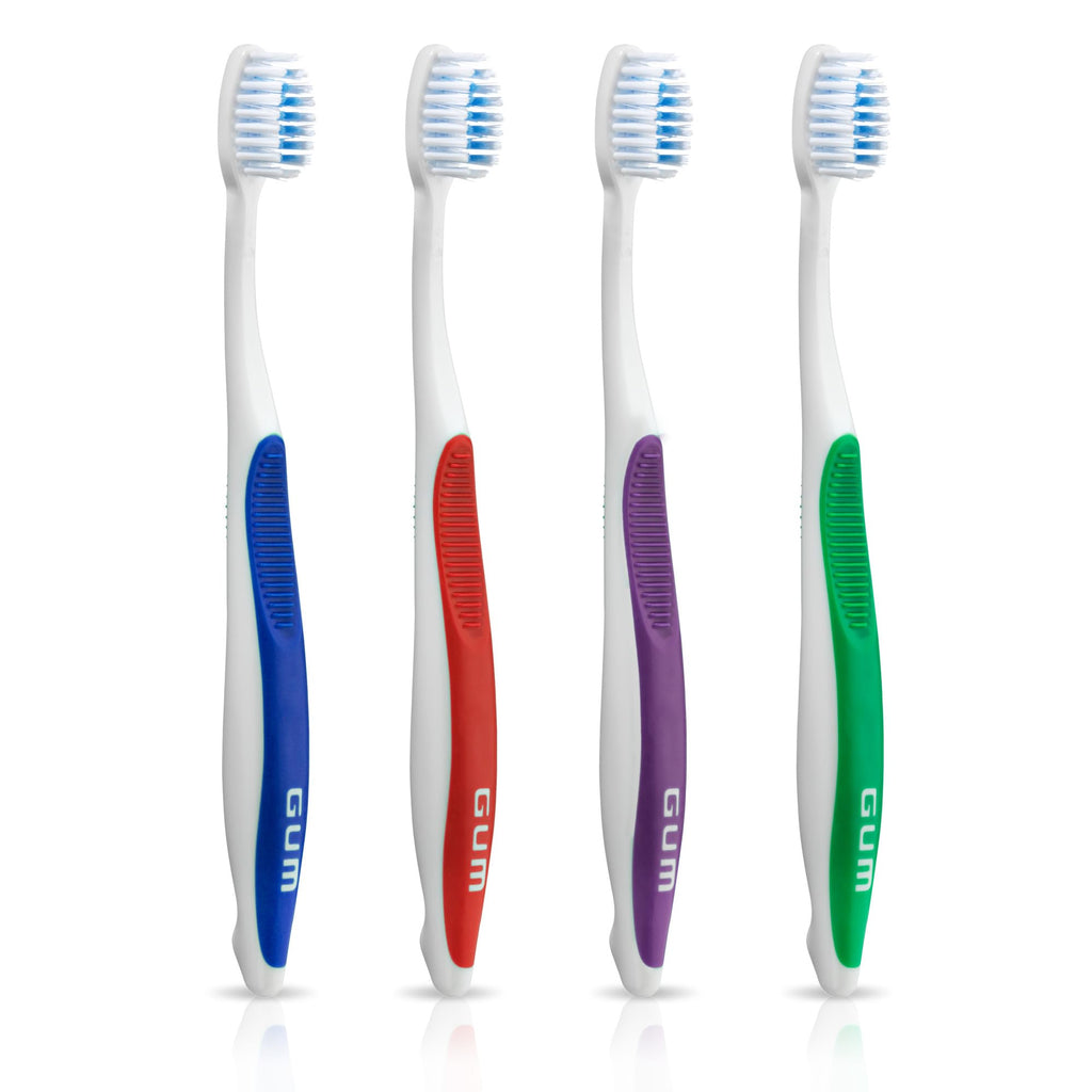 GUM Orthodontic Kit with Toothbrush, 3 Proxabrush Sizes, Shred-Resistant EasyThread Floss and Ortho Wax