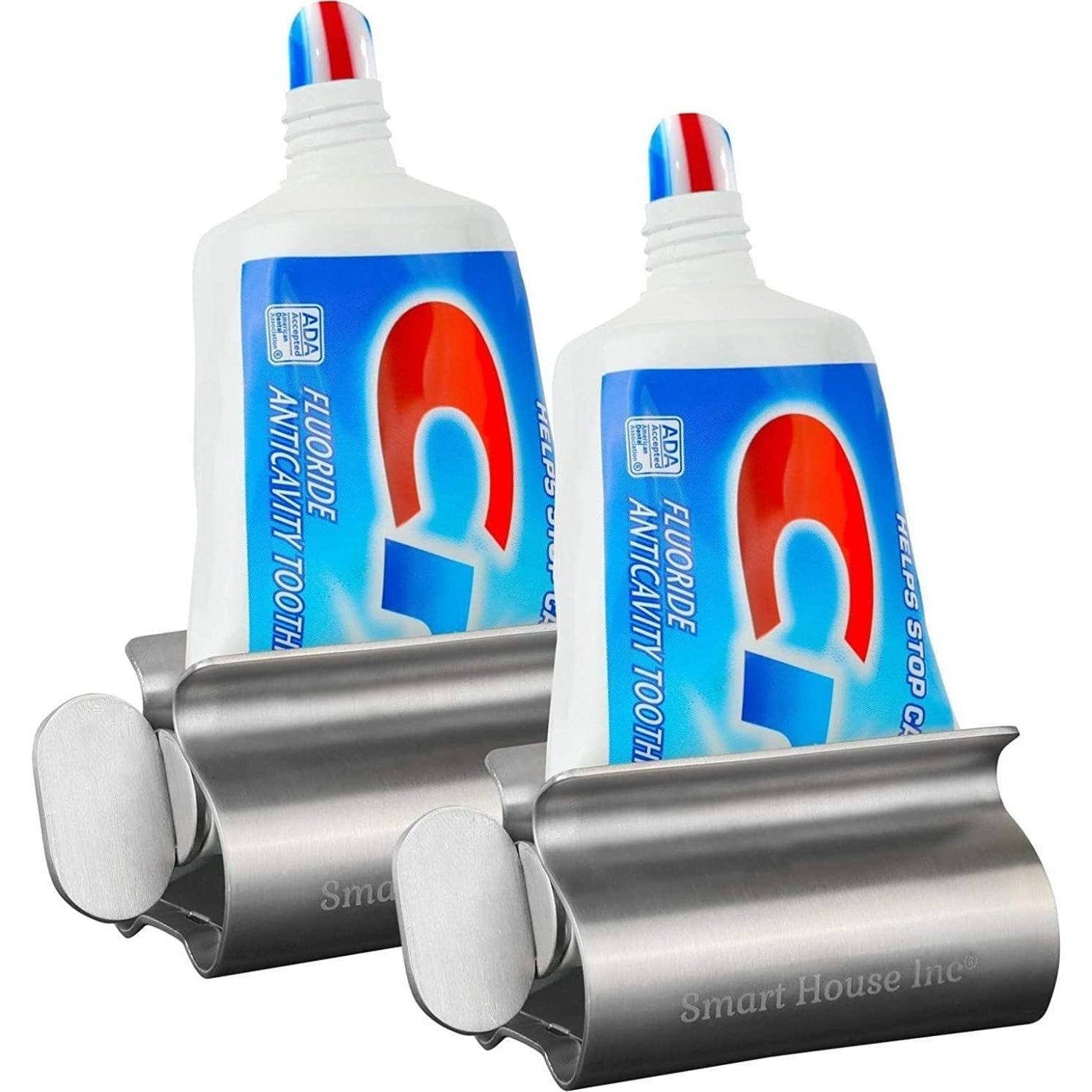 Buy now The Original Toothpaste Squeezer Tube Roller Stainless Steel 2 Pieces Tube Squeezer Rollers, Saves Toothpaste, Creams, Puts an end to Waste - Simple and Practical (Silver) 2.4 inch Wide at indiglob india