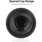 Buy now NEIKO 60166A Toilet Plunger with Patented All-Angle Design, Heavy-Duty Toilet Bowl Plunger with Aluminum Handle, Bathroom Necessity, Black, 1-Pack at indiglob india