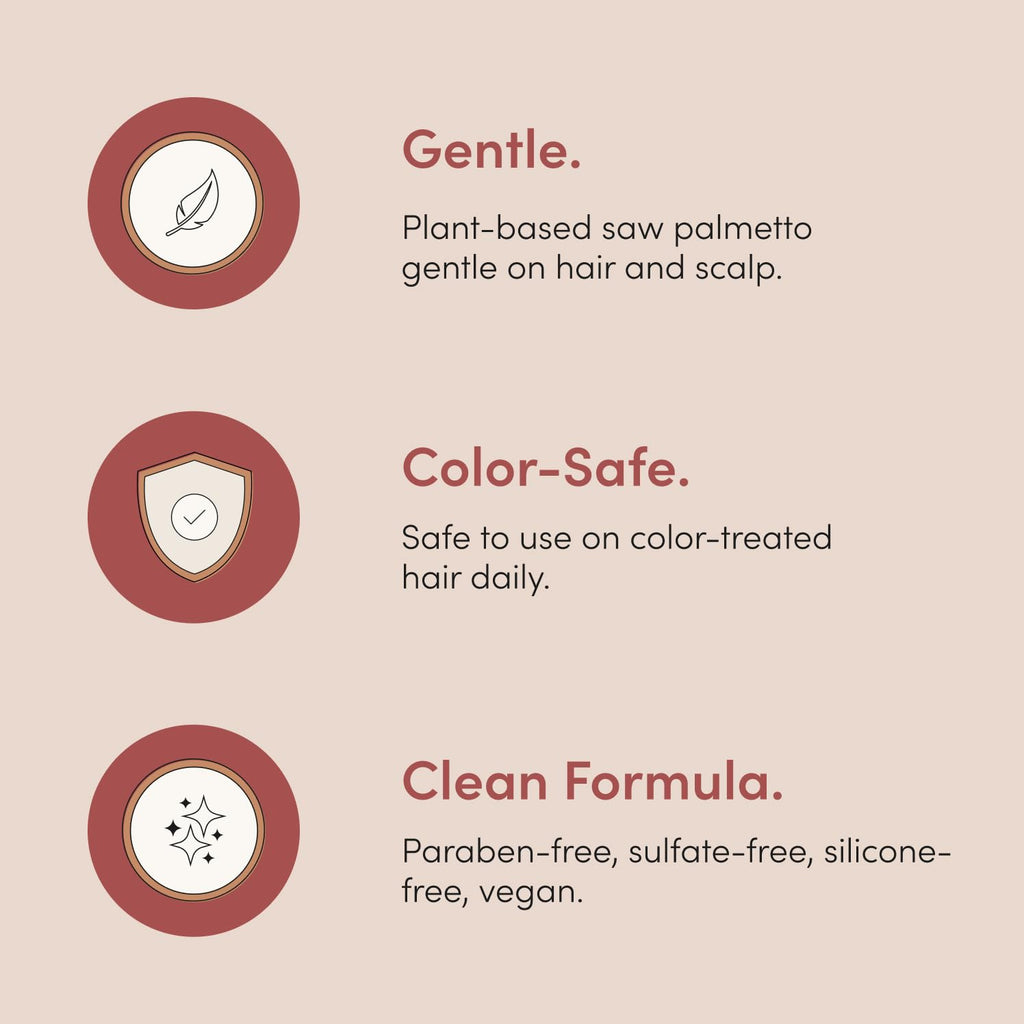 hims Thick Fix Shampoo & Conditioner, Saw Palmetto, Eucalyptus, 6.4 fl oz | Saw Palmetto for Healthy Hair Growth and Thickening, Scalp Cleansing, Vegan, Sulfate-Free, and Cruelty-Free