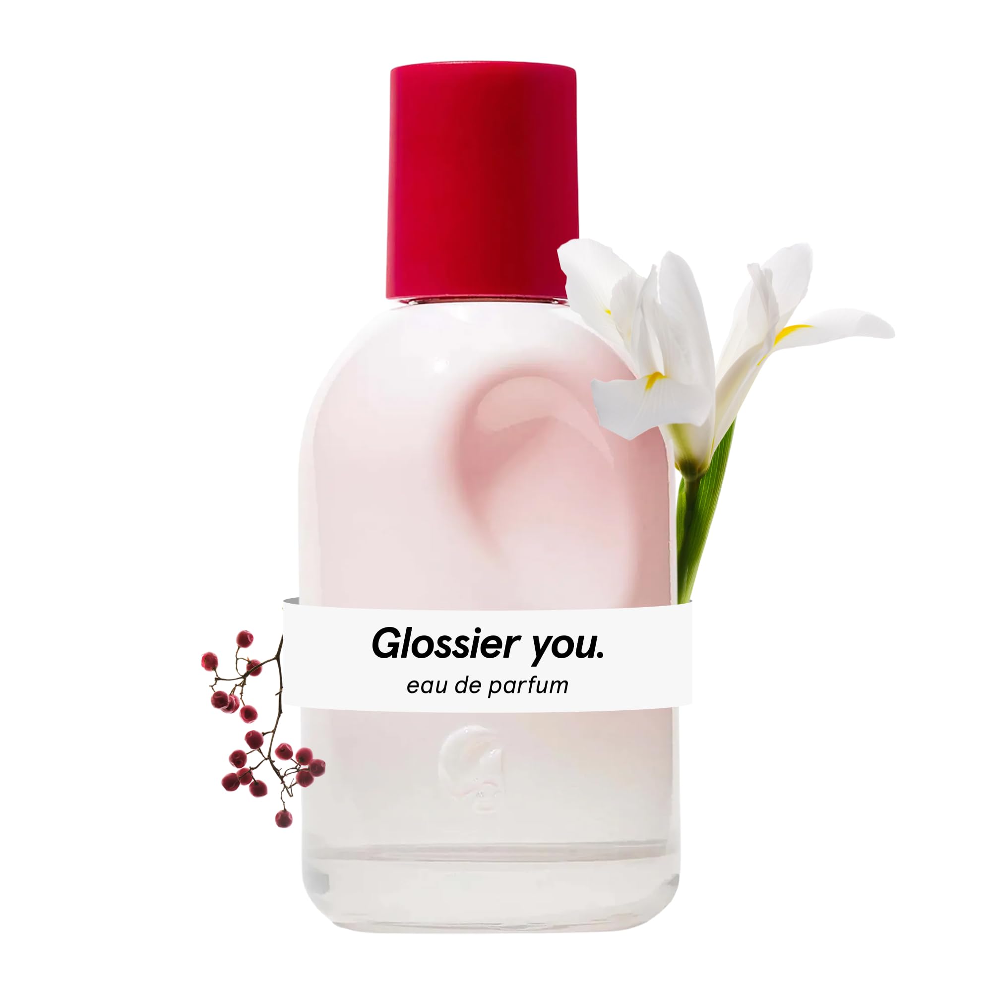 Glossier You Eau de Parfum, Unisex Skin-Scent Enhancer, XL 100 ml | Warm, Musky & Spicy, Pink Pepper, Iris & Ambrox Base Notes, Smells Different on Everyone, Layer & Mix to Match Your Mood
