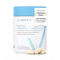 Happy V Dr. Formulated Vaginal Probiotics for Women Odor & Itch Support, Urinary & Gut Health, pH Balance | Womens Daily Probiotic with Patented Prebiotics & Lactobacillus for Feminine Wellness