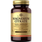 Solgar Magnesium Citrate, 120 Tablets - Promotes Calm, Non-GMO, Gluten Free | Supports Muscle Function and Relaxation, Gluten Free - 120 Tablet Serving