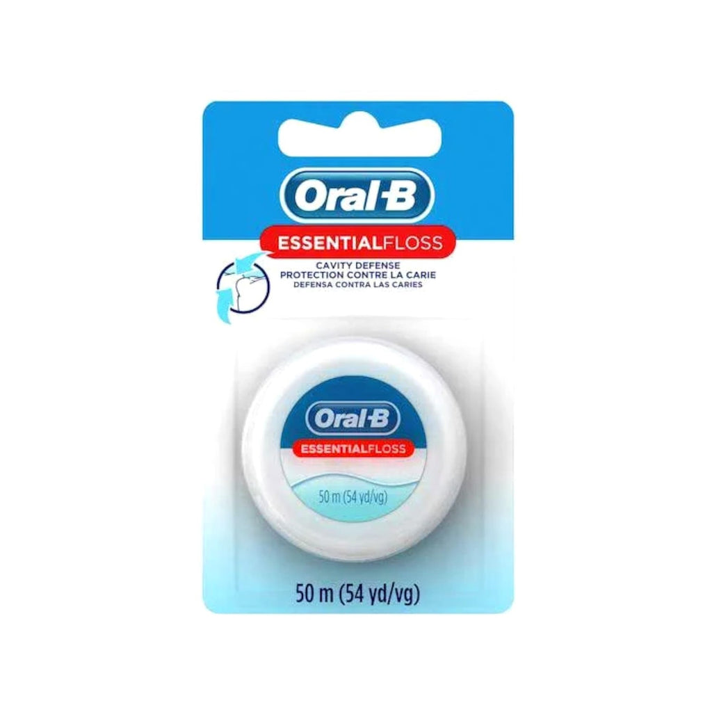 Buy now Oral-B Essential Floss 55 Yards Waxed (Pack of 6) at indiglob india