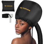 Buy now Bonnet Hair Dryer Attachment, Large - Black, Upgraded Soft Adjustable for Hand Held Hair Dryer, Fast Drying, Ideal for Natural Curly Textured Hair Care and Speeds Up Drying Time at Home Black at indiglob india