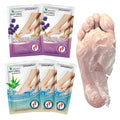 5 Pack Foot Peeling Mask,Exfoliator Peel Off Calluses Dead Skin Callus Remover,Foot Mask for Dry Cracked Feet,Foot Peel Masks for Men and Women,Feet Peeling Mask,Spa Gifts for Women,Self Care Gifts