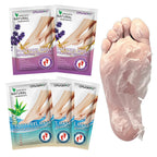 5 Pack Foot Peeling Mask,Exfoliator Peel Off Calluses Dead Skin Callus Remover,Foot Mask for Dry Cracked Feet,Foot Peel Masks for Men and Women,Feet Peeling Mask,Spa Gifts for Women,Self Care Gifts