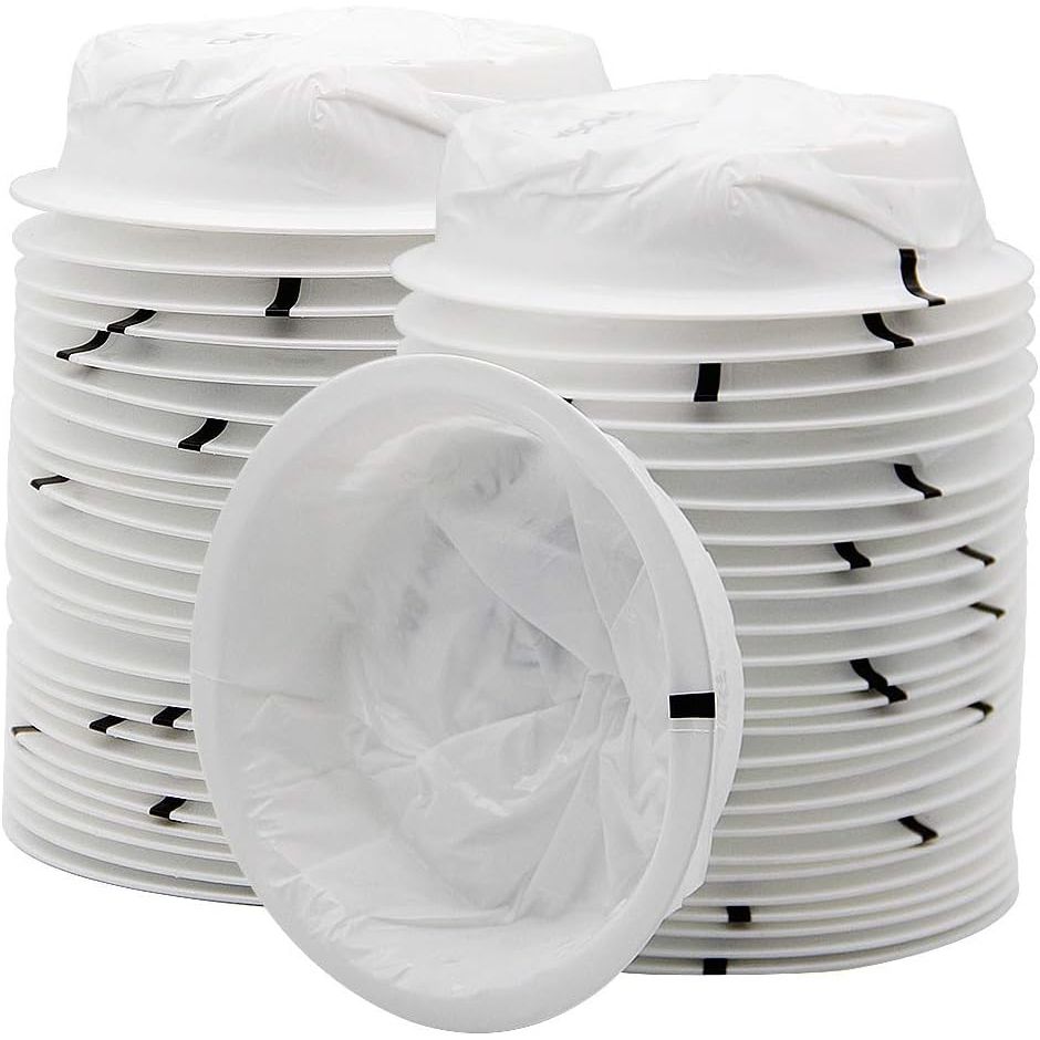 Buy now ATDAWN 50 Pack Emesis Bag, Disposable Vomit Bags, Aircraft & Car Sickness Bag, Nausea Bags for Travel Motion Sickness (White) White 50-pack at indiglob india