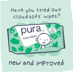 Pura Baby Diapers Size 5 (27-35 lbs) 96 Count Sensitive Skin
