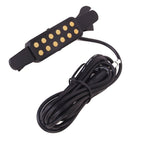 Buy now Guitar Pickup Acoustic Electric Transducer for Acoustic Guitar, Cable Length 10' (Gold) at indiglob india