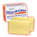 Mite Treatment for Humans, Sulfur Soap by Mite-B-Gone - 2 Pack, 5 oz Bars