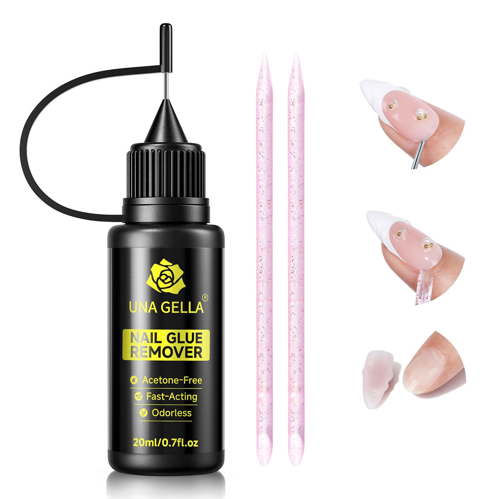 Buy now UNA GELLA Almond Gel Nail Tips, 504PCS Pre Etched Clear Fake Nails Tips Medium Almond Shape - 12 Sizes Full Cover Soft Acrylic Press On Nail Extensions No C Curve Gift for Diy at Home at indiglob india