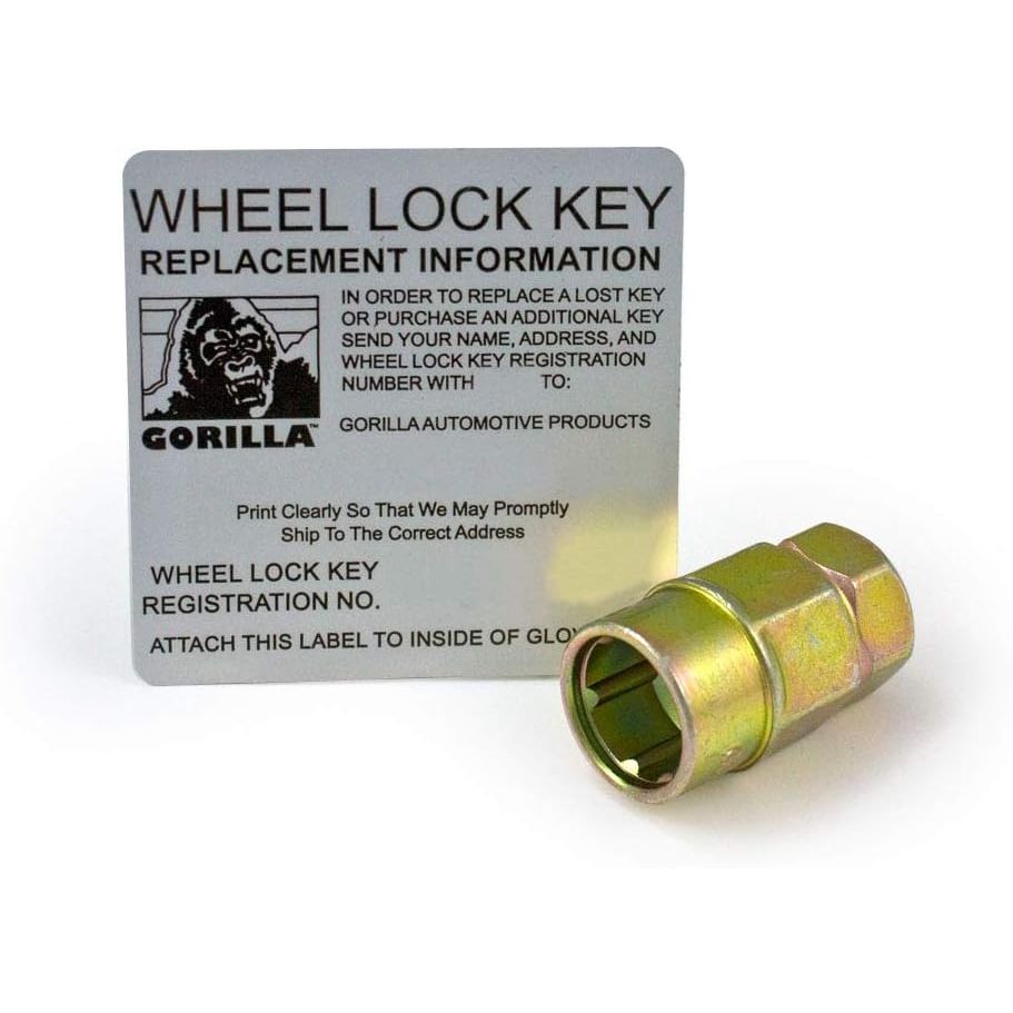 Buy now Gorilla Automotive 61631 Acorn Gorilla Guard Locks (12mm x 1.50 Thread Size) - Pack of 4 at indiglob india