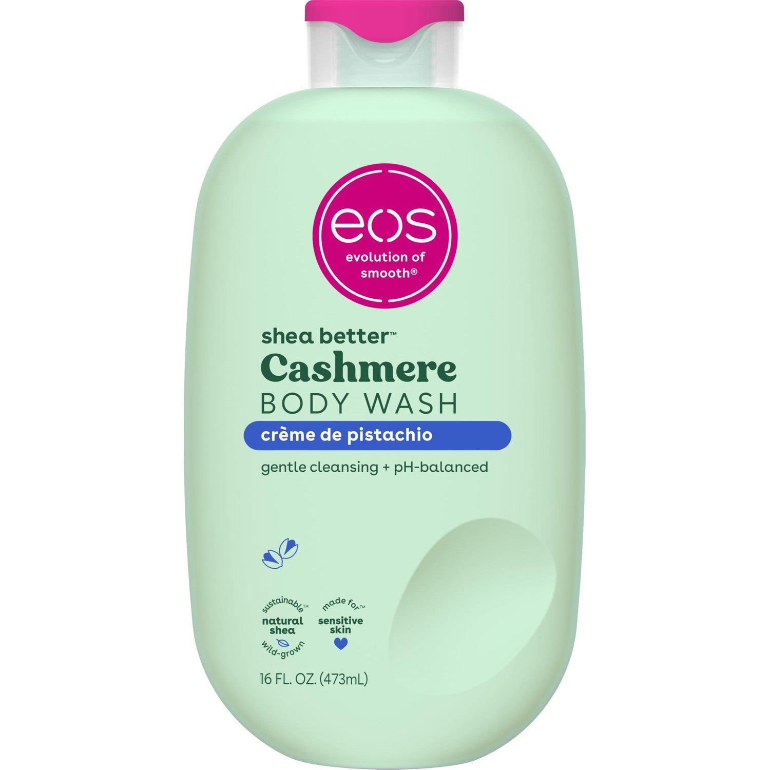 Buy now eos Cashmere Body Wash â€“ Vanilla Cashmere, Moisturizing Body Wash, Creamy Gel Formula, with Shea Butter, Glycerin, Vitamin E, pH Balanced, Sensitive Skin, Vegan, 16 fl oz at indiglob india