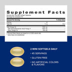 Buy now GNC Triple Strength DHA 1000 Mini Omega 3 Supplement, 1000mg, Ultra Concentrated, High Potency, Supports Brain Development and Healthy Vision, Burpless, 90 Mini Softgels, 45 SVG, 45 Day Supply at indiglob india