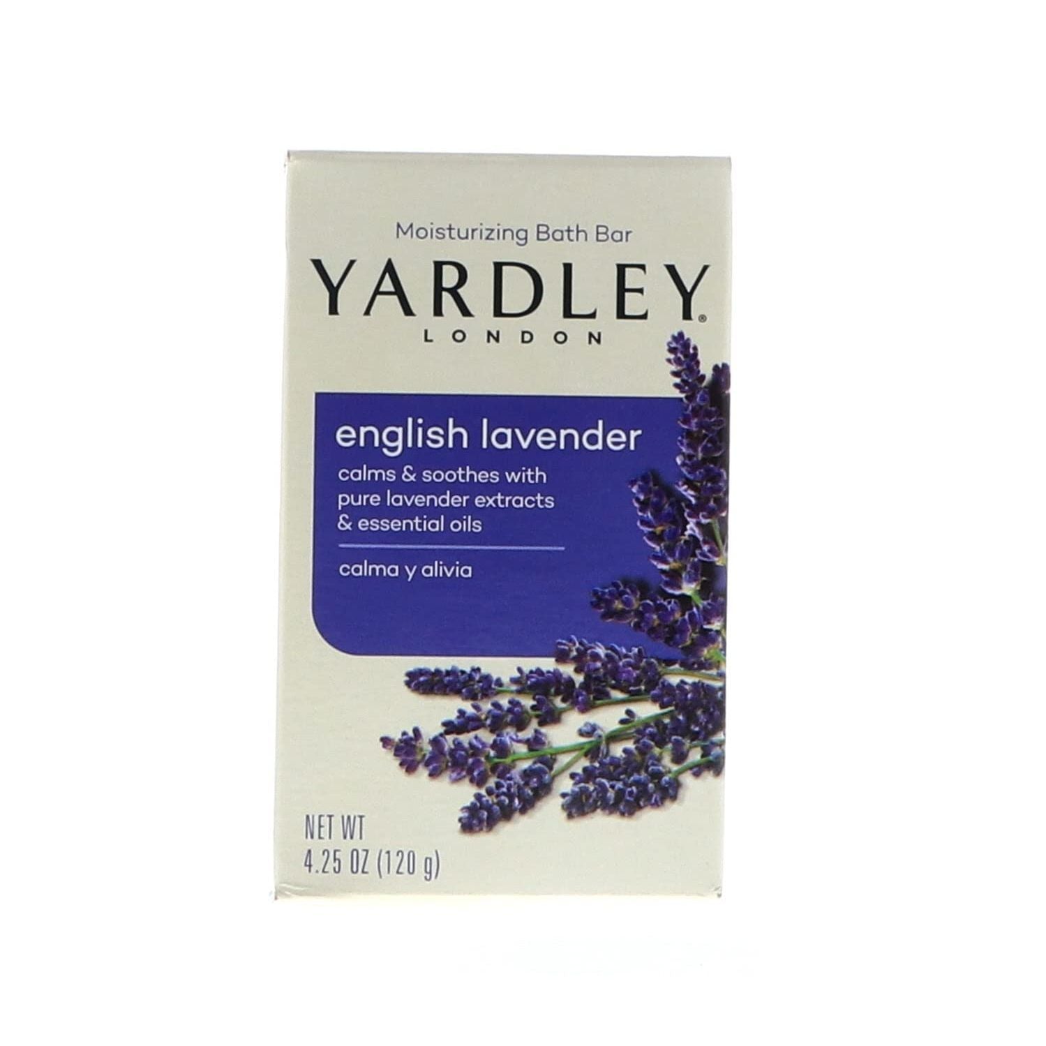 Buy now Yardley London English Lavender with Essential Oils Soap Bar, 4.25 Ounce (Pack of 12) 4.25 Ounce (Pack of 2) at indiglob india