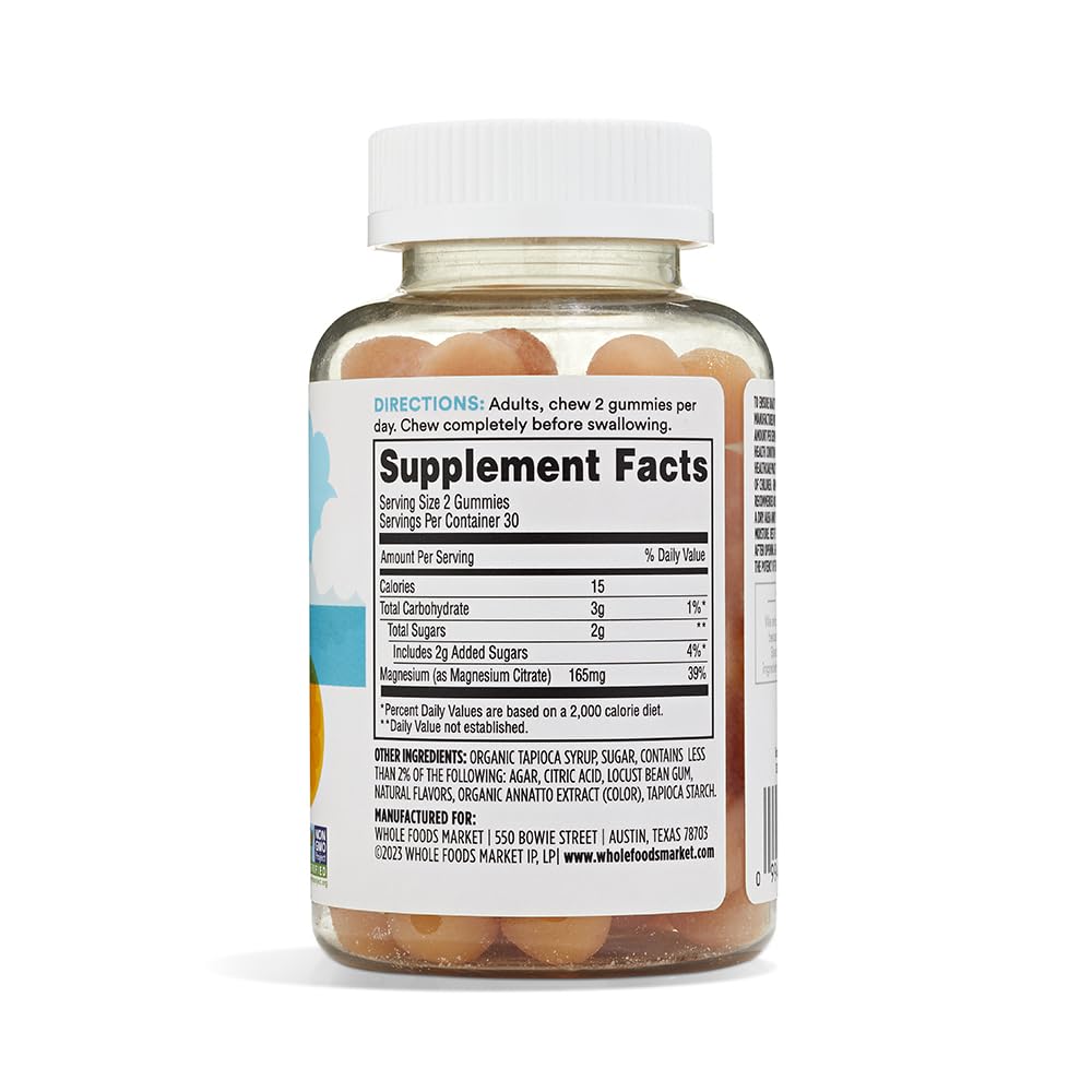 365 by Whole Foods Market, Magnesium Gummies, 60 Count
