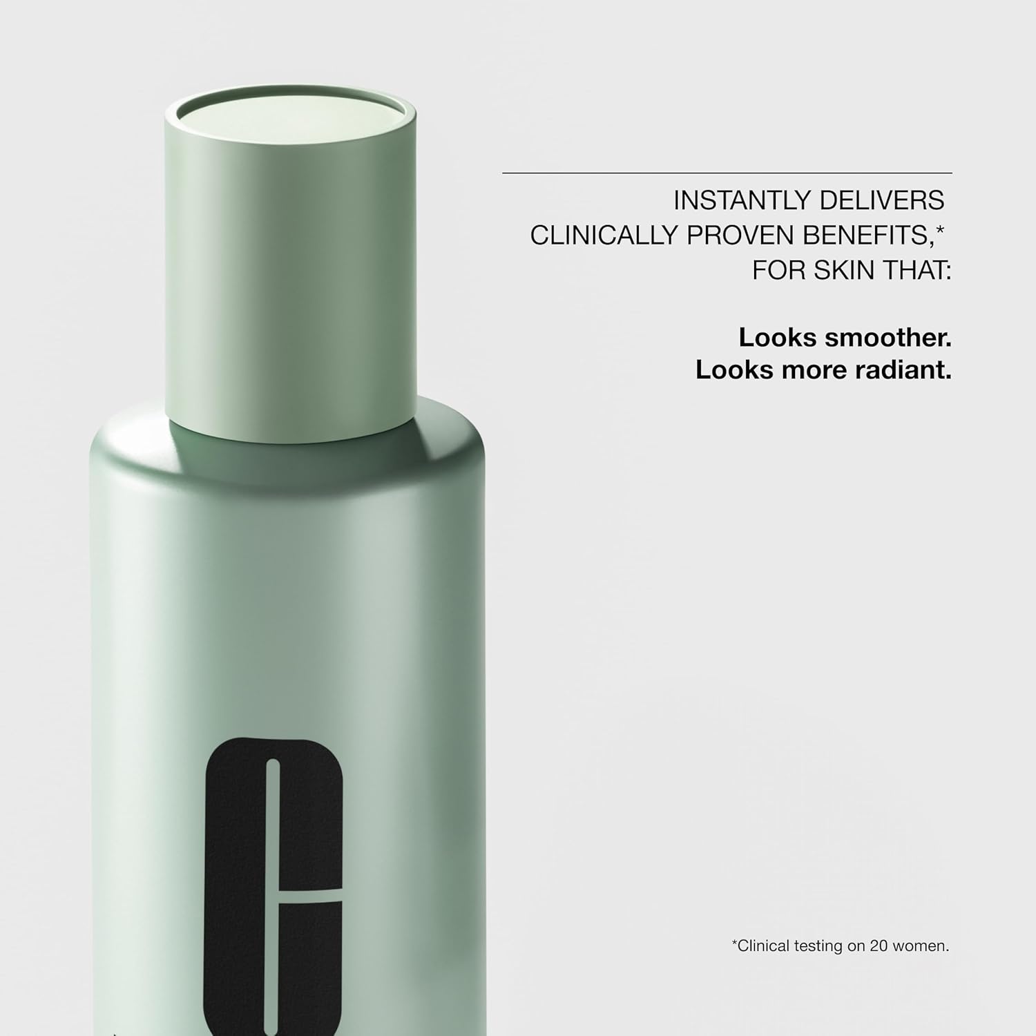 Buy now Clinique 3-Step Clarifying Lotion Face Exfoliator 1.0 | For Sensitive Skin | Toner With Witch Hazel + Salicylic Acid | Alcohol Free at indiglob india