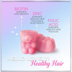 Hair Vitamins Gummies for Hair Growth - Hair, Skin & Nails Beauty Complex with 5000mcg Biotin per Serving - Supports Thicker, Stronger, Radiant-Looking Hair for Women & Men, Berry Flavor - 120 Gummies