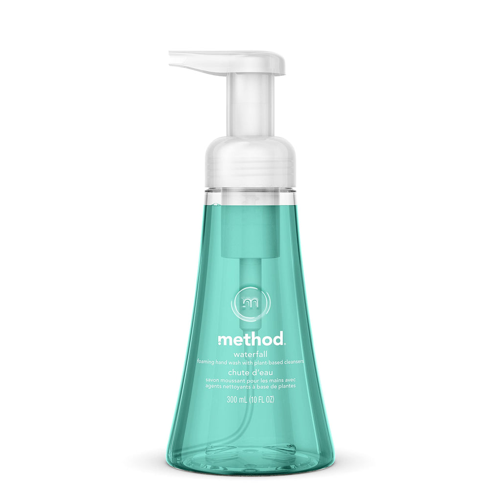 Buy now Method Foaming Hand Soap, Waterfall, Paraben and Phthalate Free, 10 Fl Oz (Pack of 1) at indiglob india