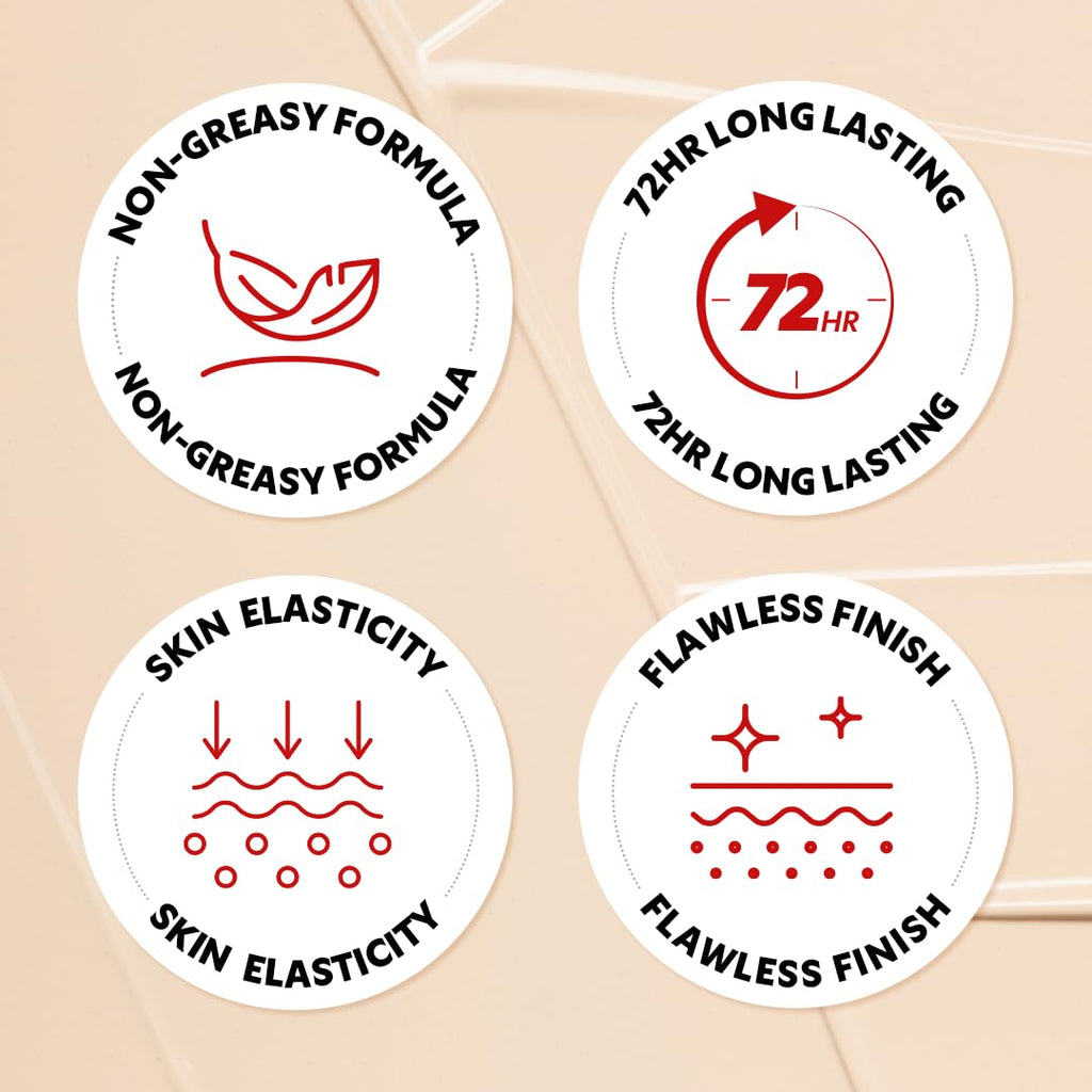 Buy now TIRTIR Mask Fit Red Cushion Foundation | Full coverage, Weightless, Skin fit, Satin Glow Finish, Korean Makeup BB Foundation, beauty, Tattoo cover up, Buildable (#21N Ivory, 0.63 Fl Oz) at indiglob india