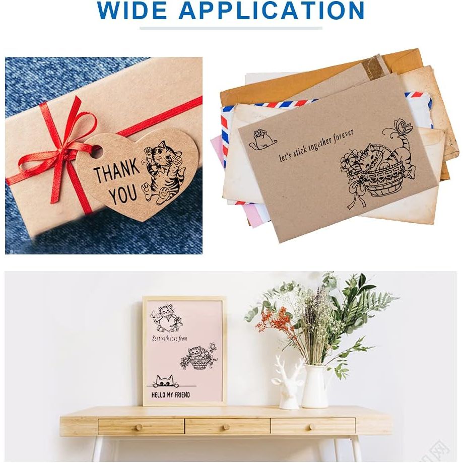 Buy now Door Bike Tree Scenery Clear Stamps for Card Making and Photo Album Decorations, Blessing Words Transparent Rubber Stamps Seal for DIY Scrapbooking at indiglob india