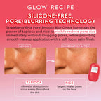 Buy now Glow Recipe Strawberry BHA Serum + Poreless Face Primer for Makeup - Silicone-Free Blurring Matte Primer to Reduce Shine & Prolong Wear - Hybrid Korean Skin Care for Oil Control & Smooth Texture, 30ml at indiglob india