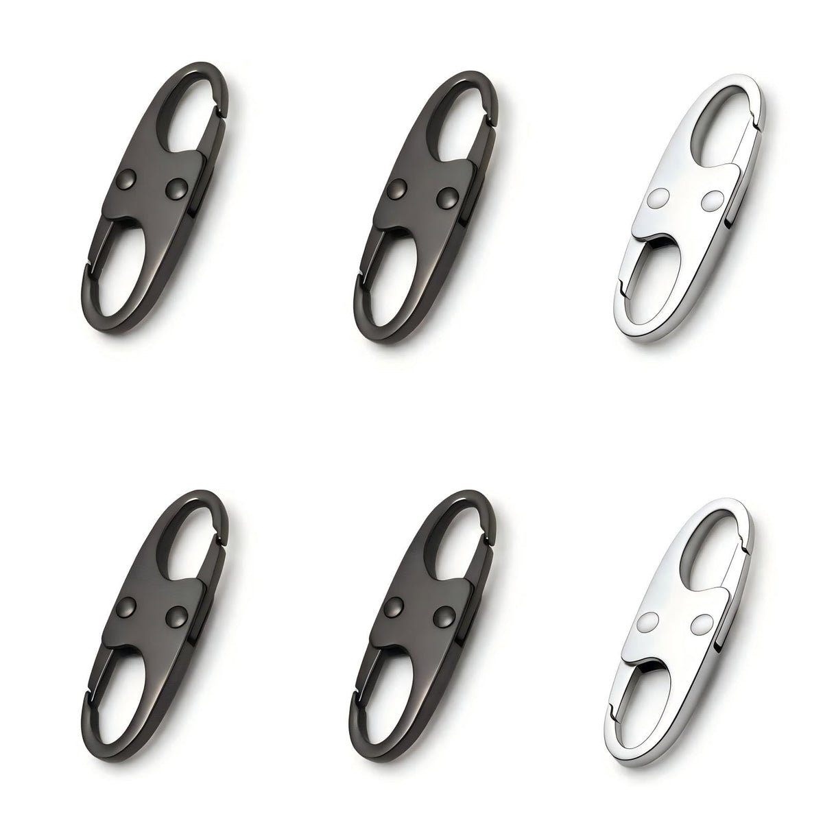 6Pcs Anti Theft Zipper Clips,Zipper Lock for Backpack Purse Luggage