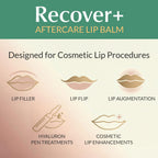 Arnica Lip Balm for Lip Filler Aftercare, Botanical Post-Injection Care