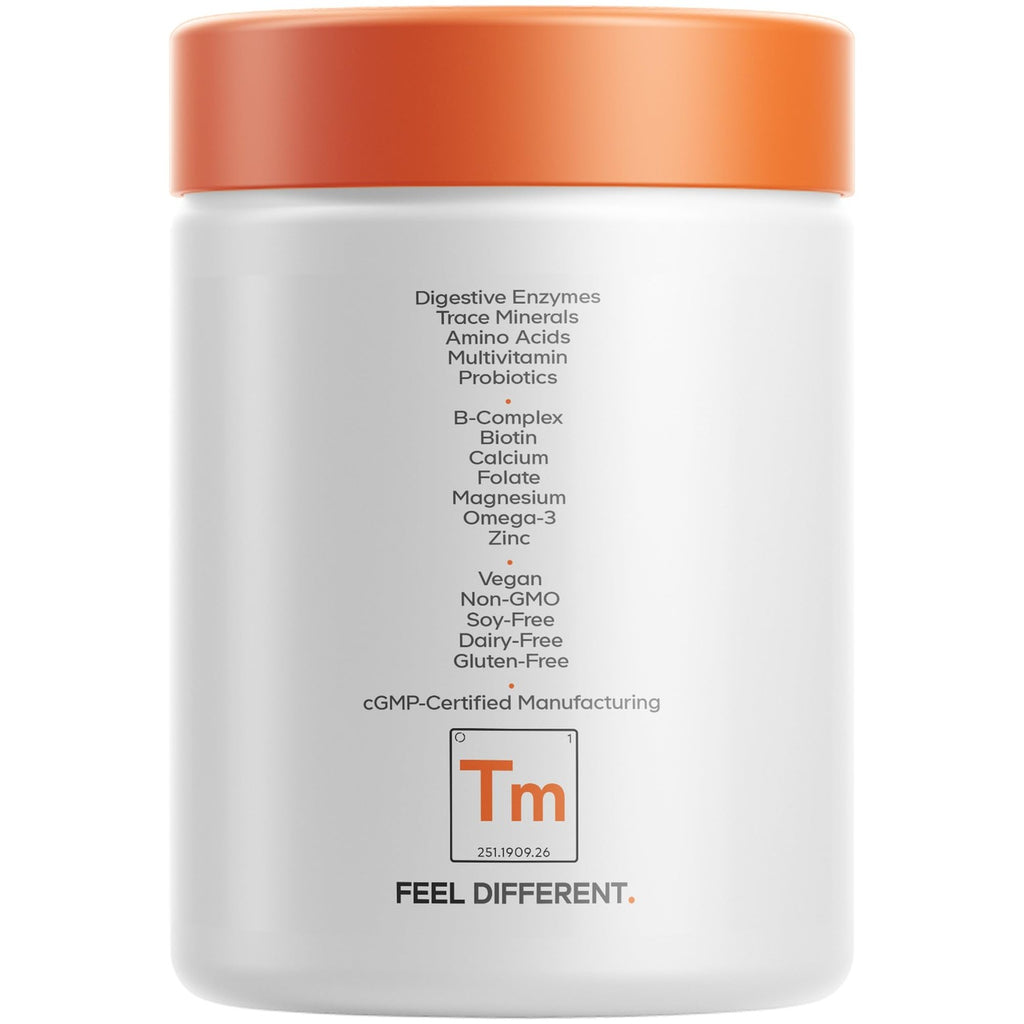 Codeage Teen Multivitamin Supplement – Daily Vitamins and Minerals for Teen Boys and Girls – Organic Whole Food Formula with Omega-3 and Vitamins A to K - 2 Pack