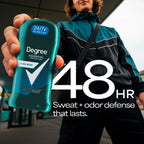 Degree Men Original Antiperspirant Cool Rush Twin Pack Sweat 2 Pack 2.7 oz | 48-Hour Sweat & Odor Protection for Men