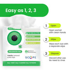 OPTASE TTO Eyelid Cleansing Wipes, 30 Count – Individually Wrapped Tea Tree Oil Eyelid Wipes – Preservative-Free Formula for Daily Use – Eye Doctor Recommended Tea Tree Eye Lid Cleanser
