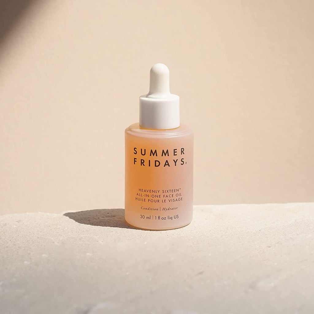 Buy now Summer Fridays Heavenly Sixteen Face Oil - All-In-One Hydrating Face Oil for Dry Skin - Made with a Restorative Blend of 16 Non-Comedogenic Oils to Help Condition and Plump Skin (1 Fl Oz) at indiglob india