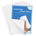 Dynta Double Sided Adhesive Sheets for Arts Craft Scrapbooking Photo Albums Home Decorative 25Pcs, 8.3 x 11.7 Inch