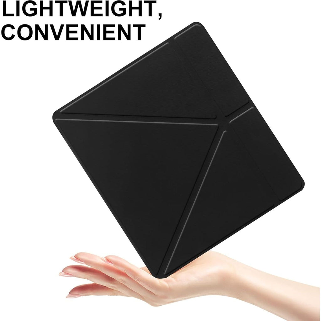 Buy now KuRoKo Slimshell Case for Kindle Scribe (2024/2022 Released), Premium Lightweight PU Leather Stand Cover with Auto Sleep/Wake for 10.2 inch Amazon Kindle Scribe 2024(1st Gen)/2022-Black at indiglob india
