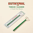 EUTHYMOL 304 Stainless Steel Tongue Scraper – Removes Tongue Plaque