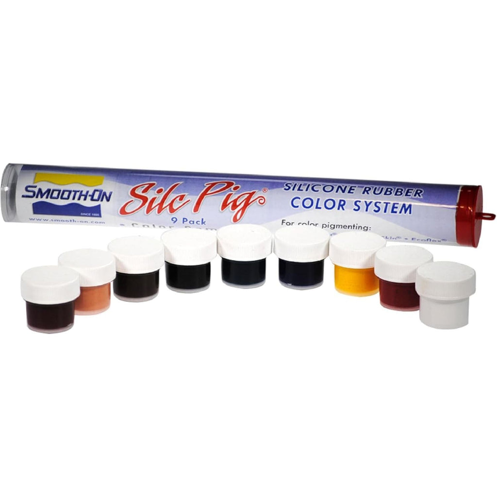 Buy now Smooth-On Silc Pigƒ?› Color Pigments for Silicone, 9-Pack Sampler Default at indiglob india