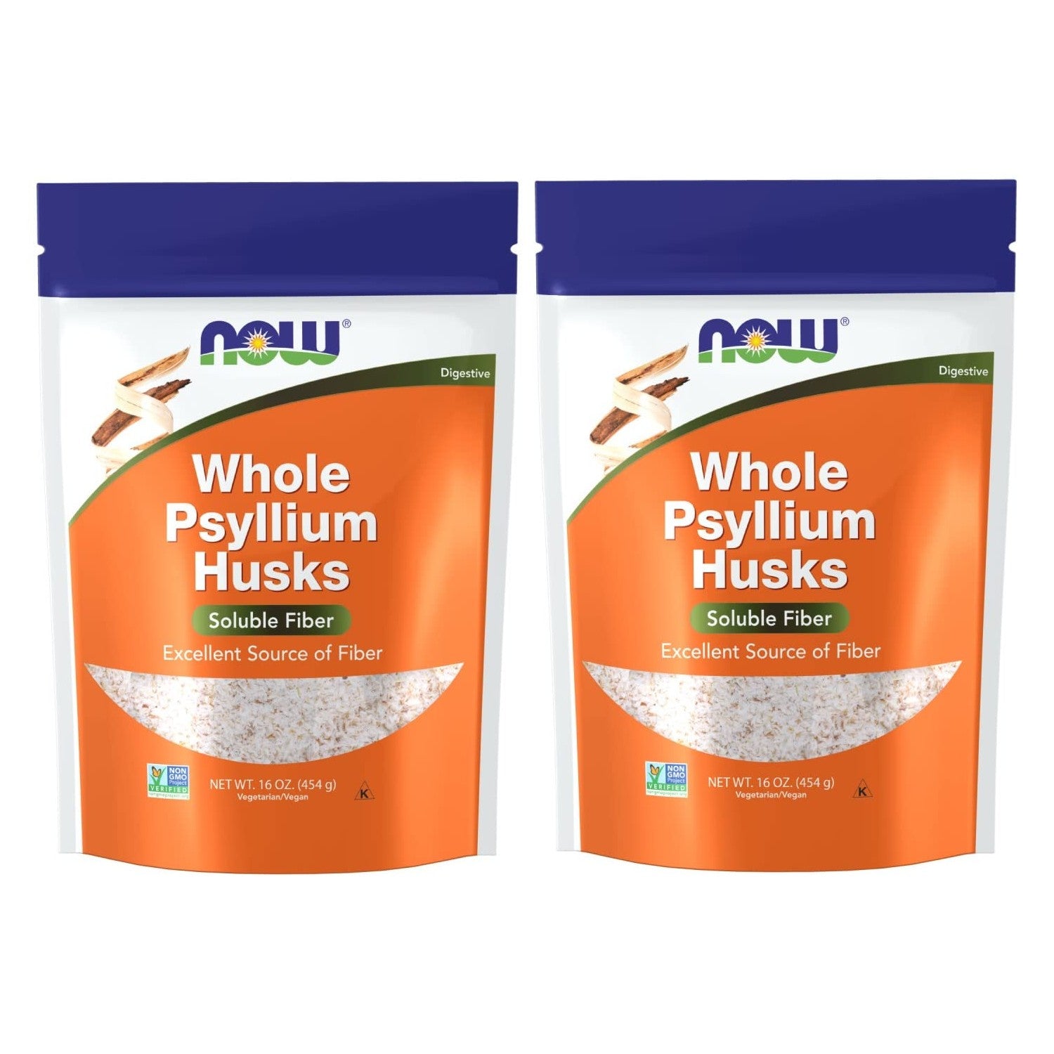Buy now NOW Foods Psyllium Husks Whole, 16 Oz (Pack of 2) at indiglob india
