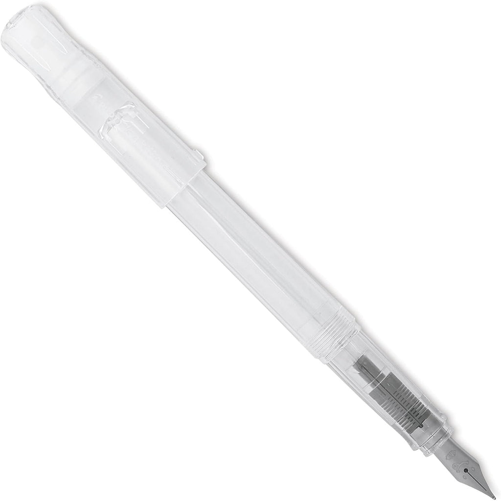 Buy now PILOT Kakuno Fountain Pen, Clear Barrel, Medium Nib (10822) Clear Barrel Medium Nib at indiglob india