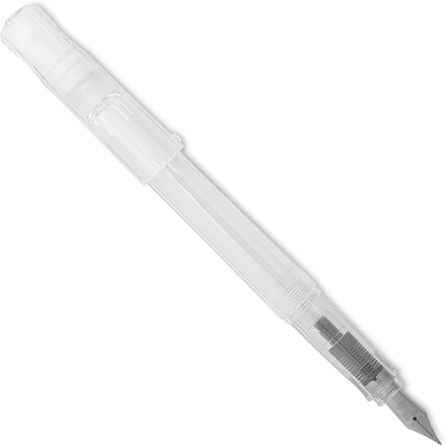 Buy now PILOT Kakuno Fountain Pen, Clear Barrel, Medium Nib (10822) Clear Barrel Medium Nib at indiglob india