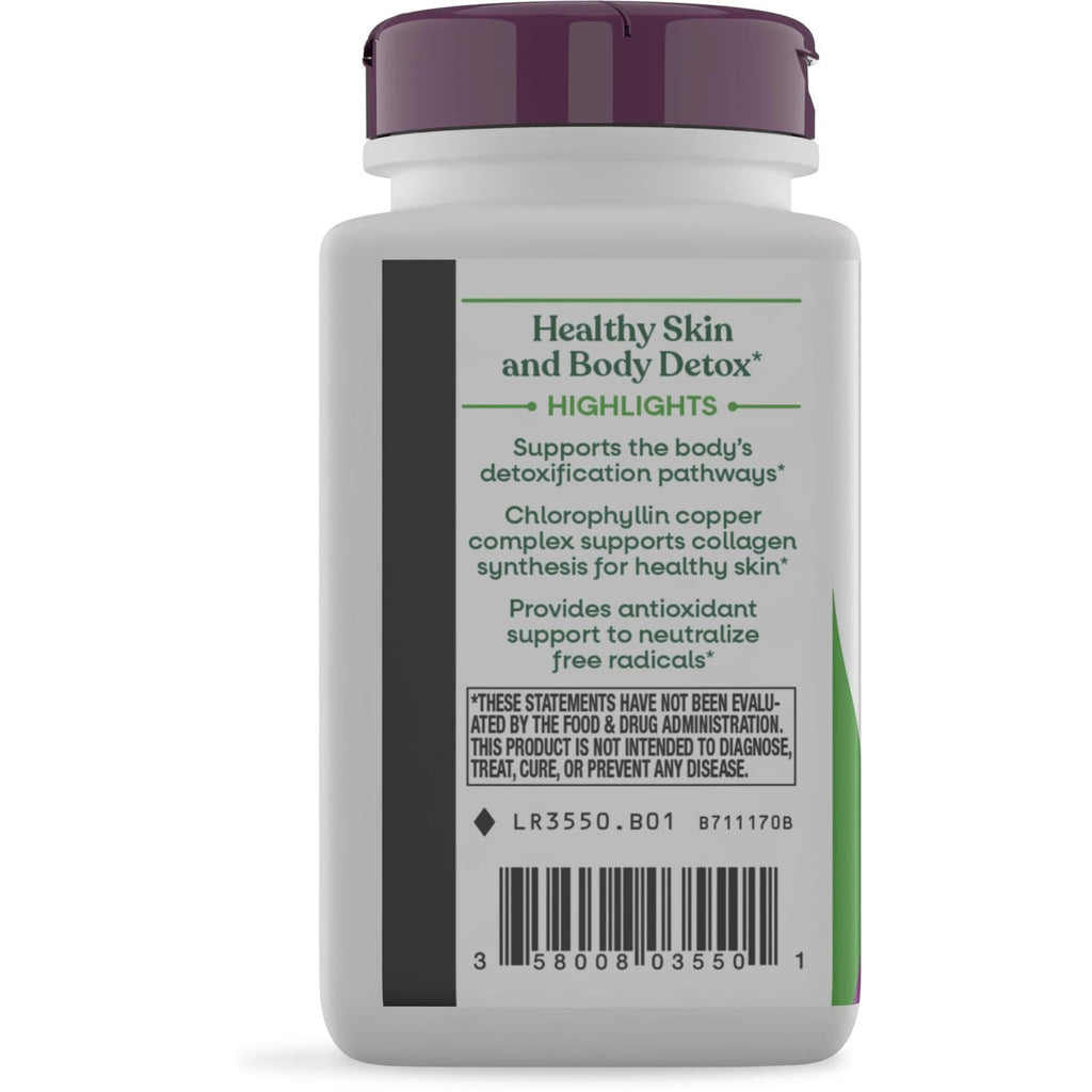 Nature's Way Chlorofresh Chlorophyll Concentrate Softgels, 90 ct | Chlorophyllin Copper Complex, Internal Deodorant Supplement, Supports Healthy Skin & Detox Pathways*, 45 Day Supply