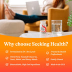 Seeking Health Hydroxo B12 with Folinic Acid - Supplement with Non-Methylated Form of Folate - Vitamin B12 Complex for Heart Health Support - 60 Lozenges