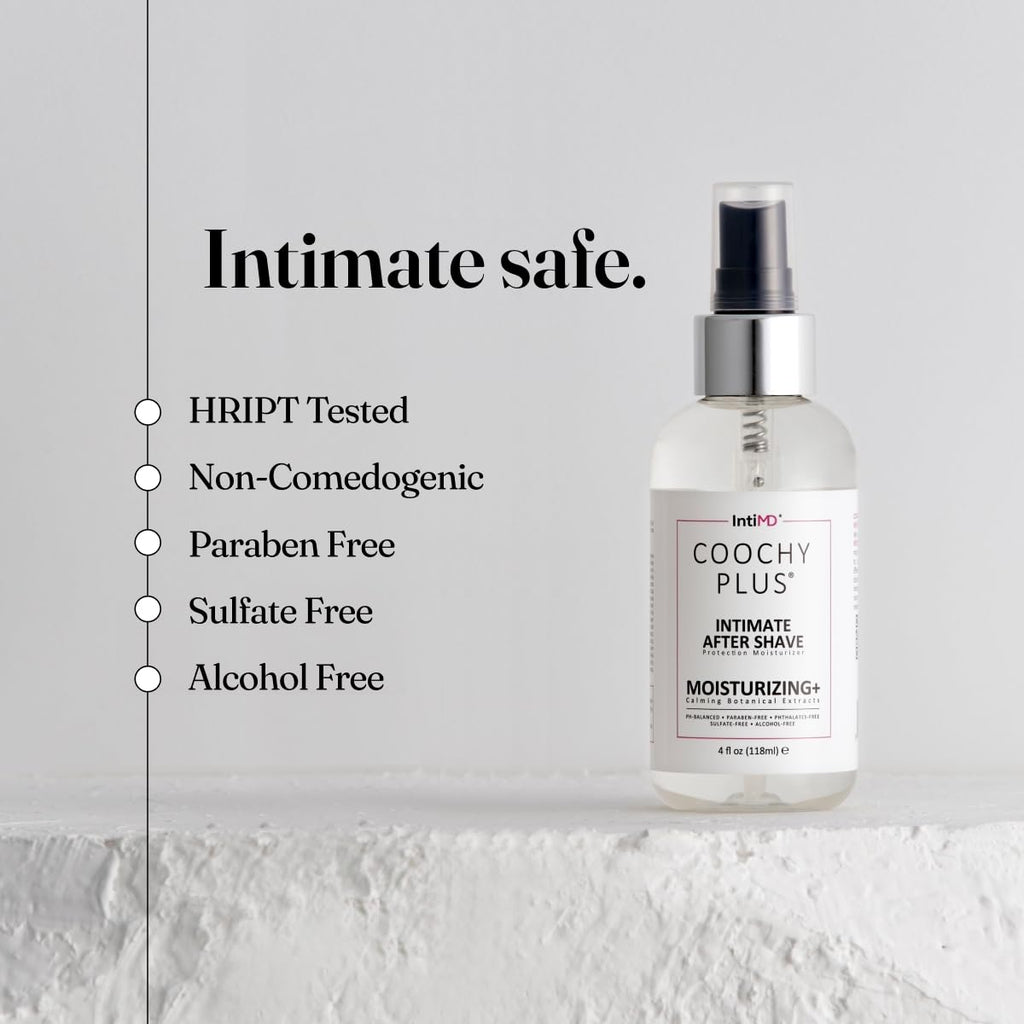 Buy now IntiMD COOCHY Intimate After Shave Protection Moisturizer Plus By : Delicate Soothing Mist For The Pubic Area & Armpits â€“ Antioxidant Formula For Razor Burns, Itchiness & Ingrown Hairs at indiglob india