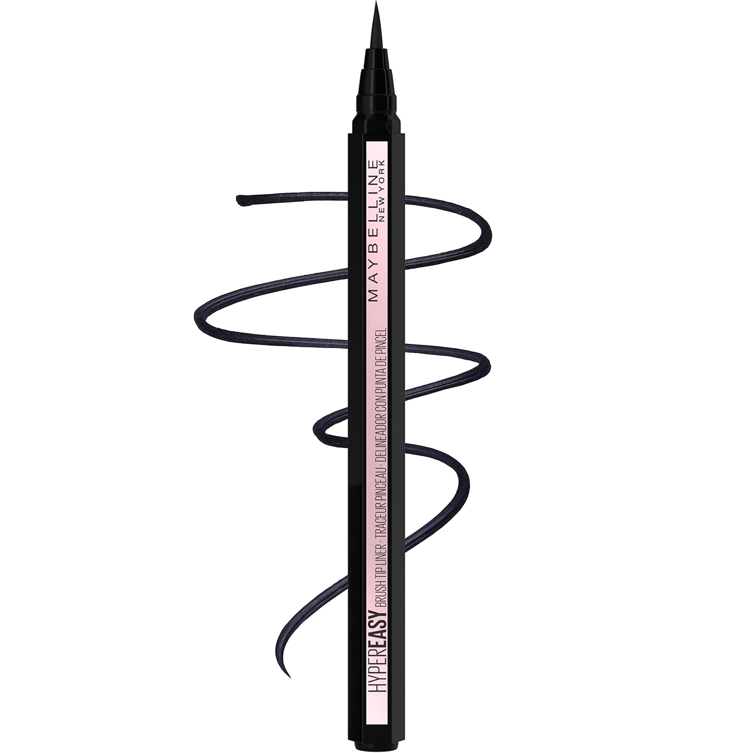 Buy now MAYBELLINE New York Hyper Easy Liquid Pen No-Skip Waterproof Eyeliner, Satin Finish, Pitch Brown 1 Count (Pack of 1) PITCH BLACK at indiglob india