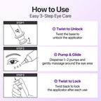 numbuzin No.9 NAD+ Retinol Eye Cream for Dark Circles, Puffiness, Crow's Feet with 50 Peptides, 4% Niacinamide & Ceramide, Reduces Wrinkles & Fine Lines, korean eye cream, 0.33 fl oz